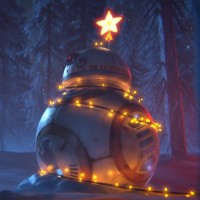 Скачать аватар BB-8. Звёздные войны встречают рождественские традиции с BB-8