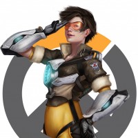 Стиль Overwatch от Tracer