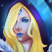 Иллюстрация Crystal Maiden