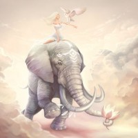 Аватар для ВК с слонами