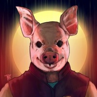 Картинка на аву свиньи