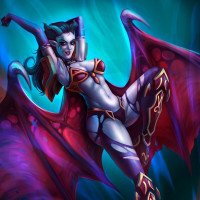 Картинка на аву Queen of Pain. Кукла Queen of Pain из Dota 2