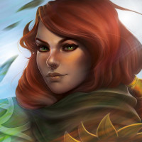 Концепт-арт Dota 2 Windranger