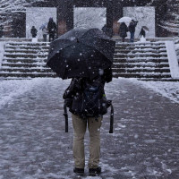 Аватар для ВК с снегом