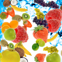 Фото с фруктами