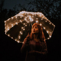Аватар для ВК с зонтами