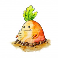 Аватарка морковь