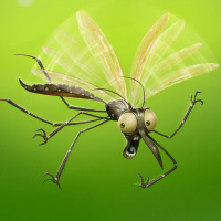 Картинка комары