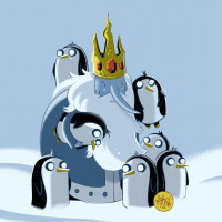 Аватар для ВК с пингвинами