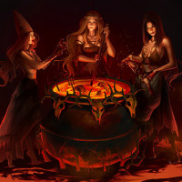 Картинка ведьмы