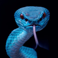 Картинка на аву змеи