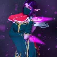 Скачать аватар Templar Assassin. Красный и черный костюм