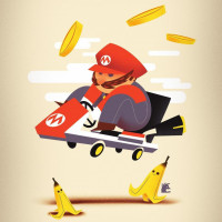 Аватарка Марио