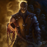 Картинка на аву Скорпион (Mortal Kombat)