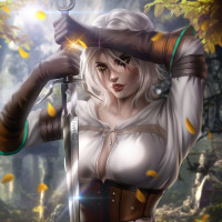 Фантастический дизайн персонажей Ciri