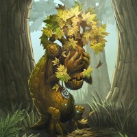 Маленькое плачущее дерево из игры Warcraft.