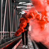 Фотогрфии с дымом