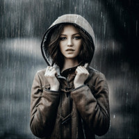 Авы Вконтакте с дождём