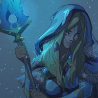 Аватар 200x200. Волшебство Crystal Maiden в Dota 2