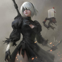 Скачать картинку Nier: Automata