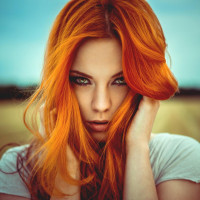 Картинки с рыжими волосами