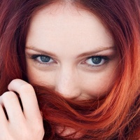 Аватар рыжие волосы