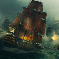 Аватар для ВК с кораблями