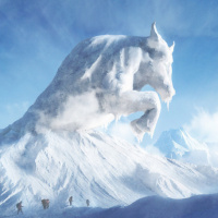 Аватар для ВК с снегом