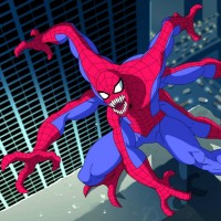 Мутировавший Человек-паук с клыками и тремя парами рук