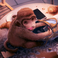 Аватарка обезьяны