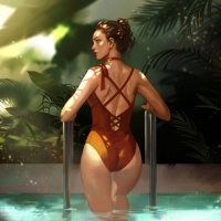Аватар для ВК с бассейнами