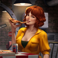 Аватары с пиццей