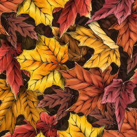 Аватар для ВК с листьями