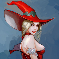 Аватары с ведьмовскими шляпами