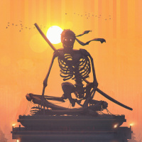 Аватарка скелеты
