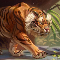 Аватарка тигры
