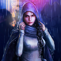 Аватар для ВК с дождём