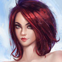 Аватары с красными волосами