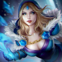 Аватарка Crystal Maiden