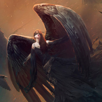Аватар для ВК с крыльями