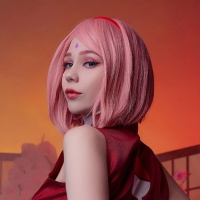 Аватары с розовыми волосами