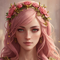 Авы Вконтакте с розовыми волосами
