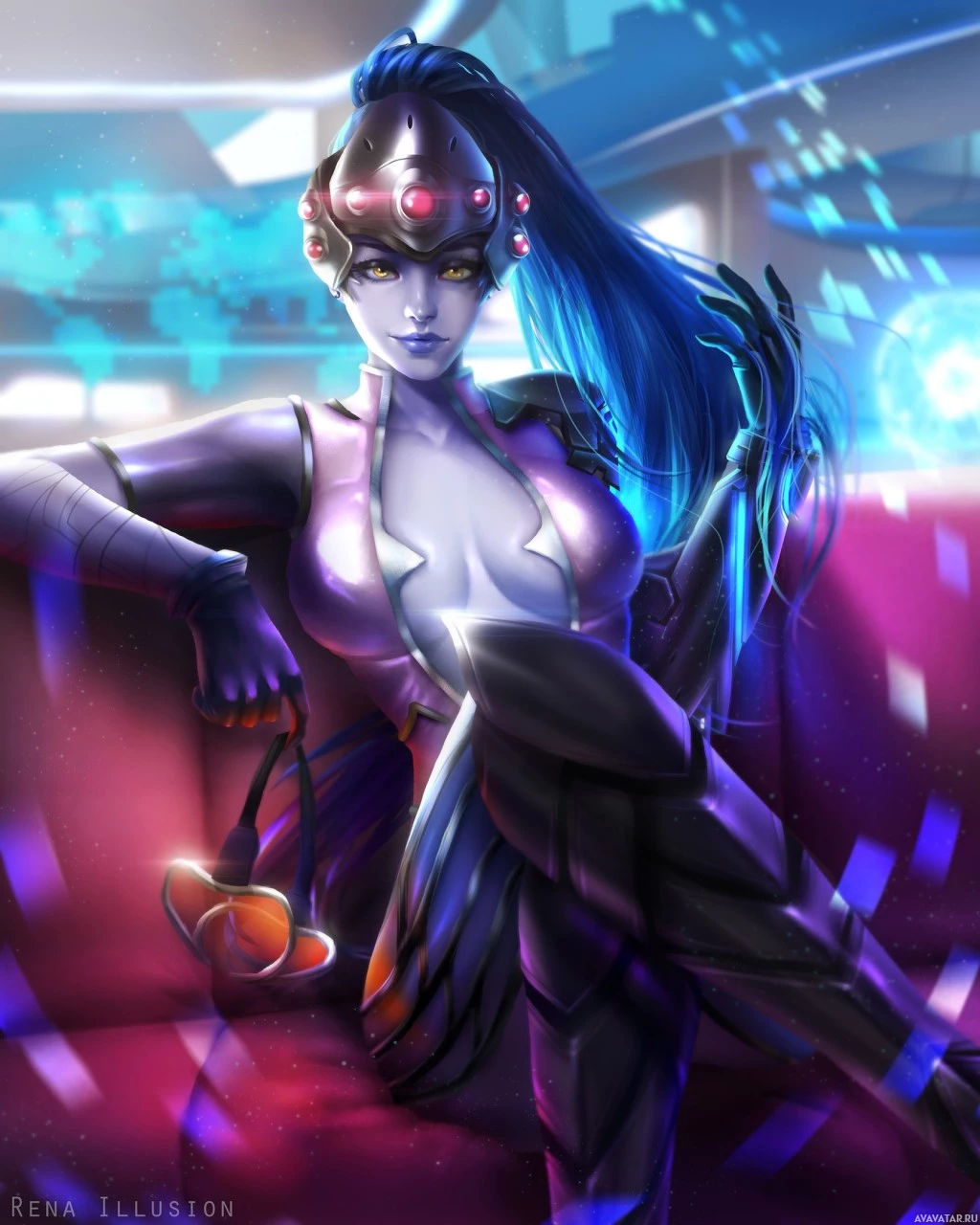 Widowmaker (Overwatch) в современной обстановке