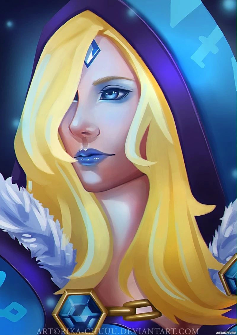 Crystal Maiden, играбельная героиня в Dota 2