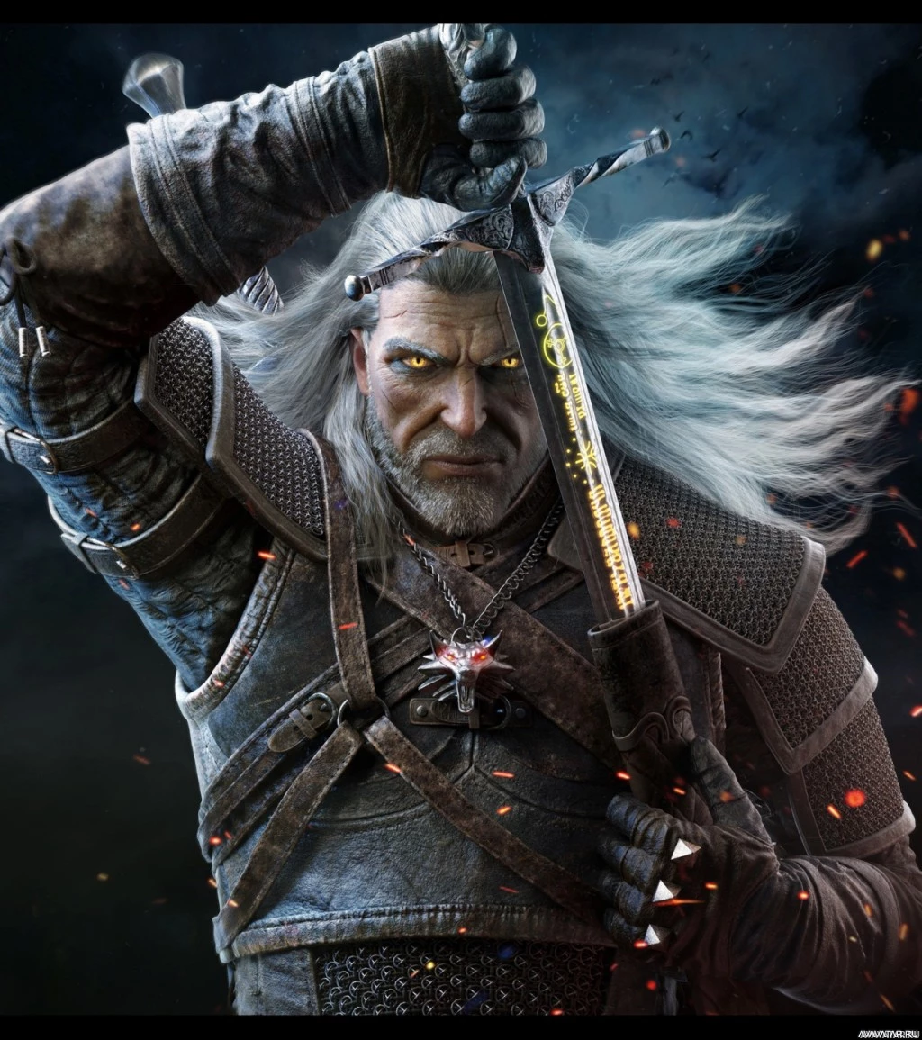 Геральт из Ривии - Игровой персонаж The Witcher