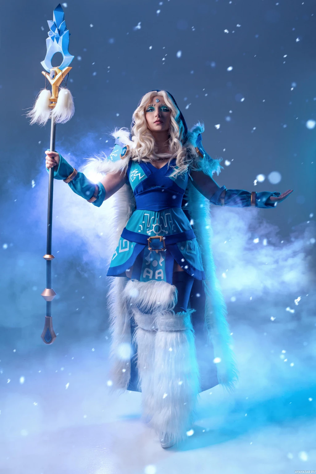 Фантастическое платье для персонажа Crystal Maiden