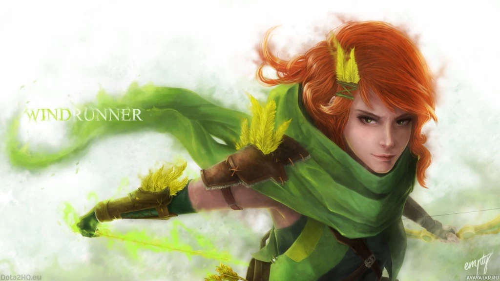 Windranger как персонаж Dota 2