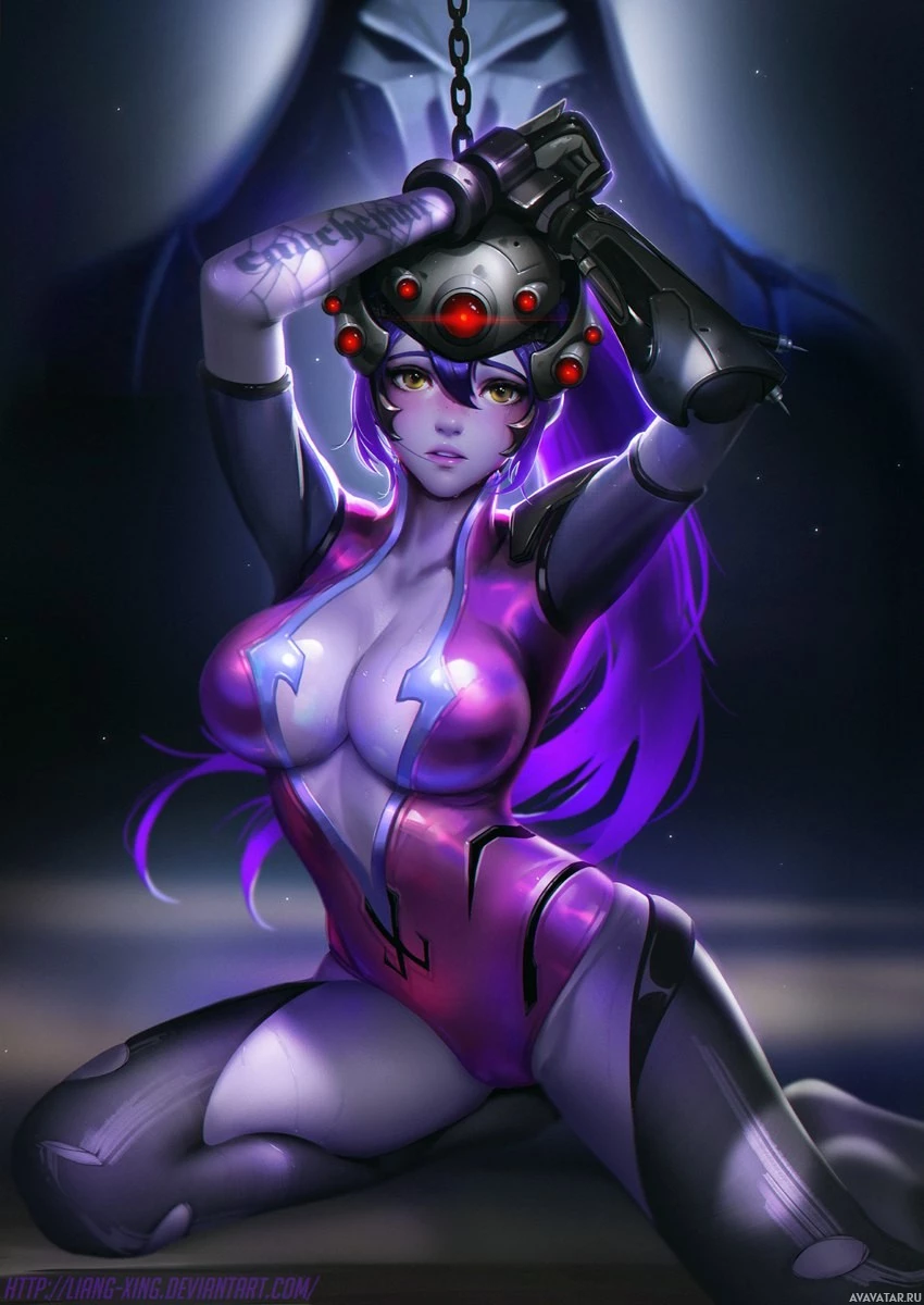 Widowmaker, популярный персонаж Overwatch