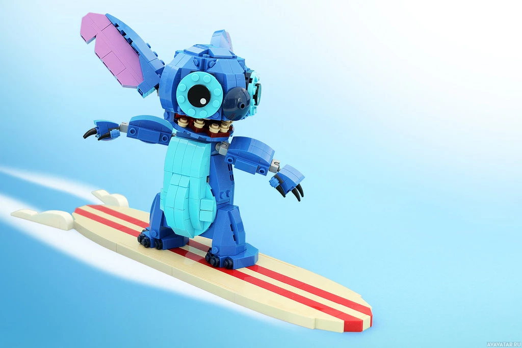 LEGO Stitch - уникальная интерпретация