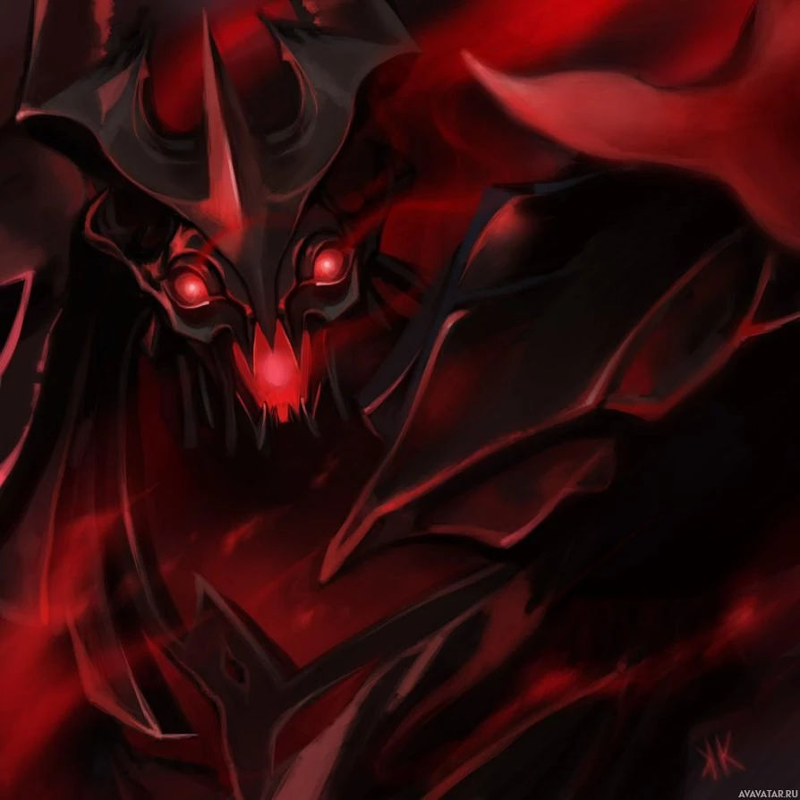 Shadow Fiend в боевой позе для игры Dota 2